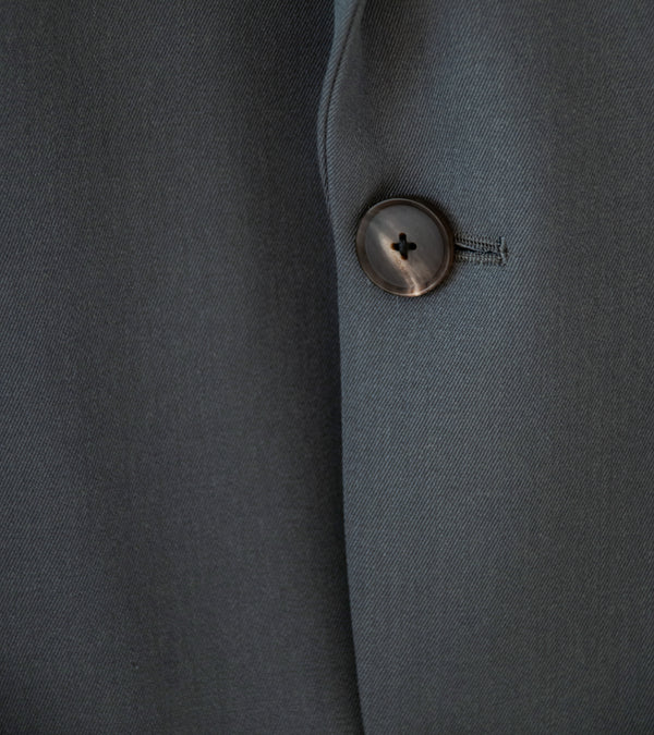 Auralee 'Light Wool Max Gabardine Jacket' (Dark Gray)