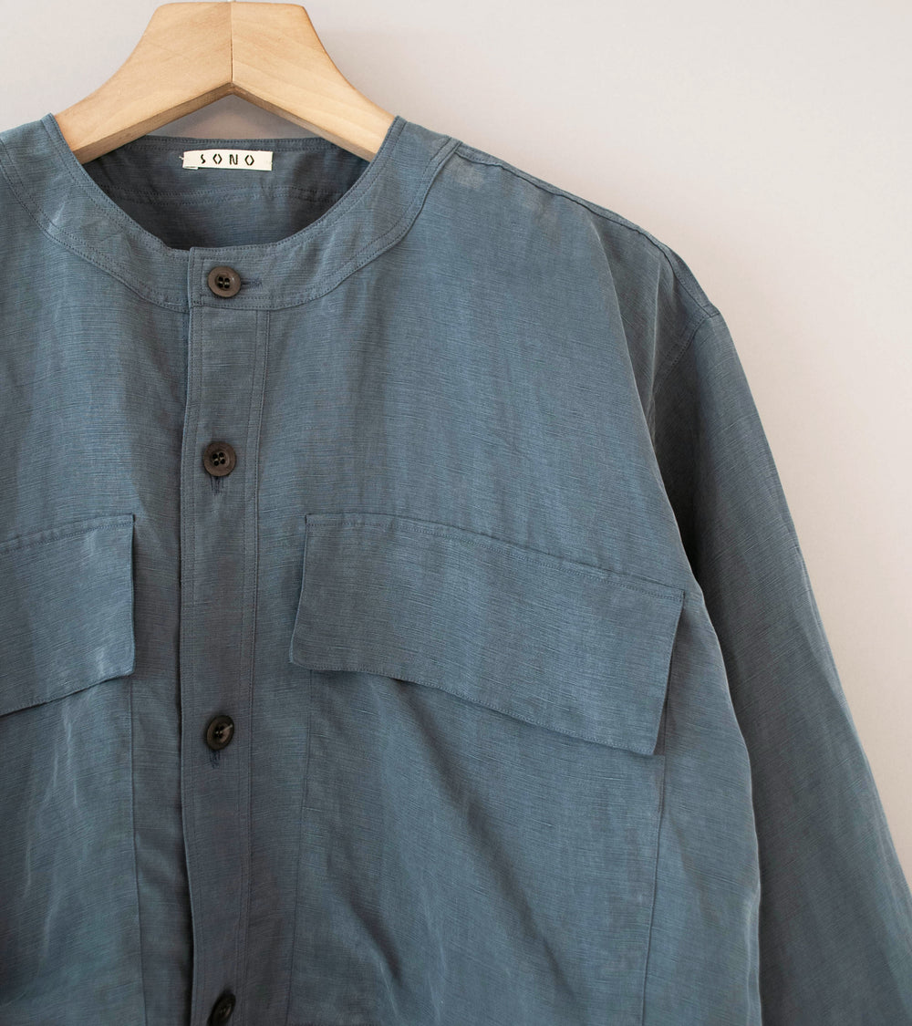 Sono 'Sid Shirt' (Ocean Tencel Linen)