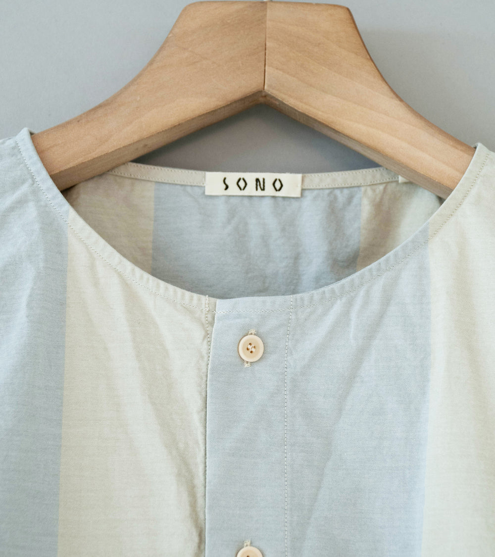 Sono 'Sheldon Shirt' (Dusty Stripe Organic Cotton)