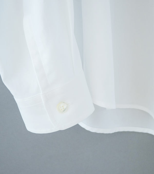 Auralee 'Washed Finx Twill Big Shirt' (White)