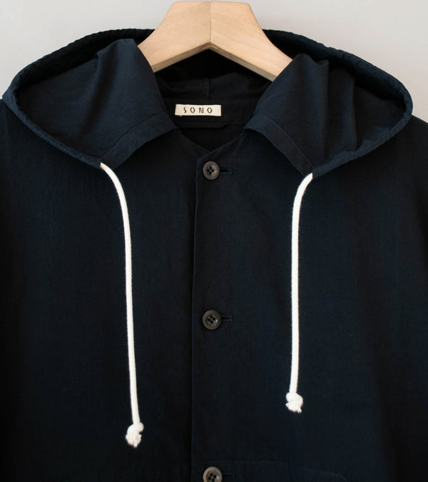 Sono 'Huckle Hoodie' (Off Black Organic Cotton)