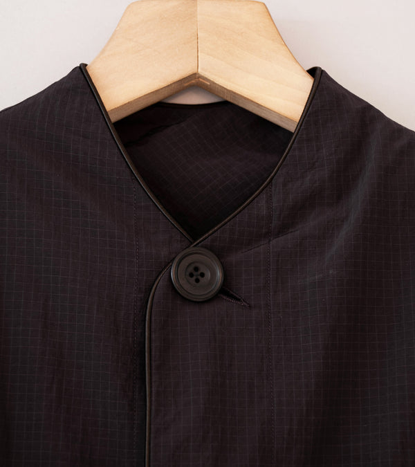 DERRICK 'Metro Coat' (Black Plum Monofilament Nylon Ripstop)