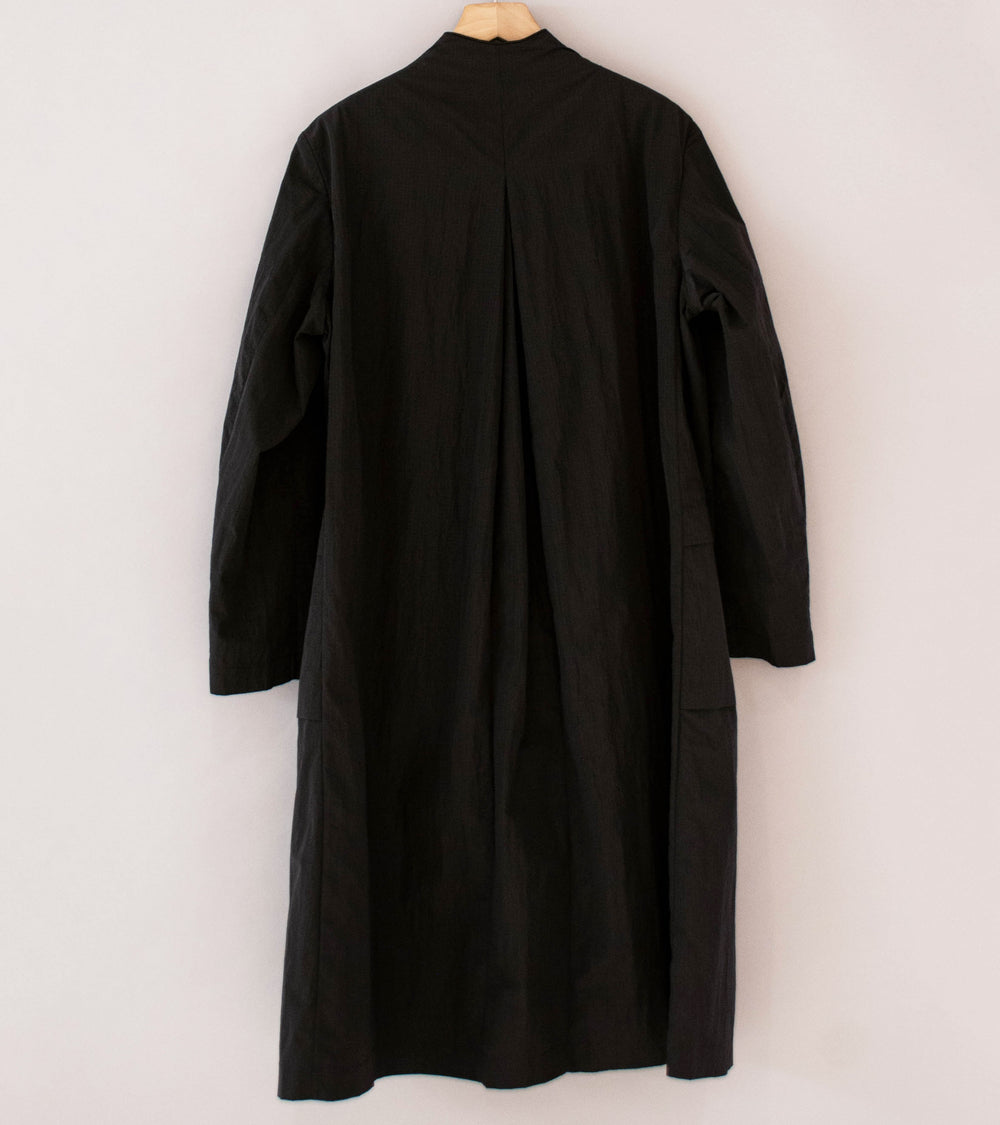 DERRICK 'Metro Coat' (Black Plum Monofilament Nylon Ripstop)