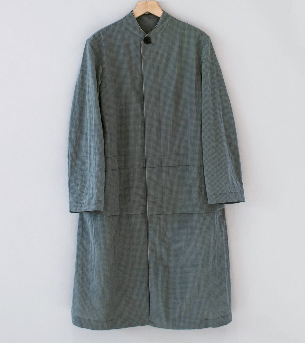 DERRICK 'Metro Coat' (Slate Monofilament Nylon Ripstop)