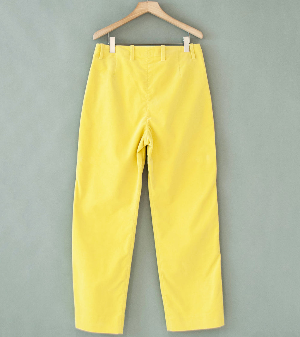 DERRICK 'Cord Transit Trouser' (Sulphur Italian Pontoglio Corduroy)