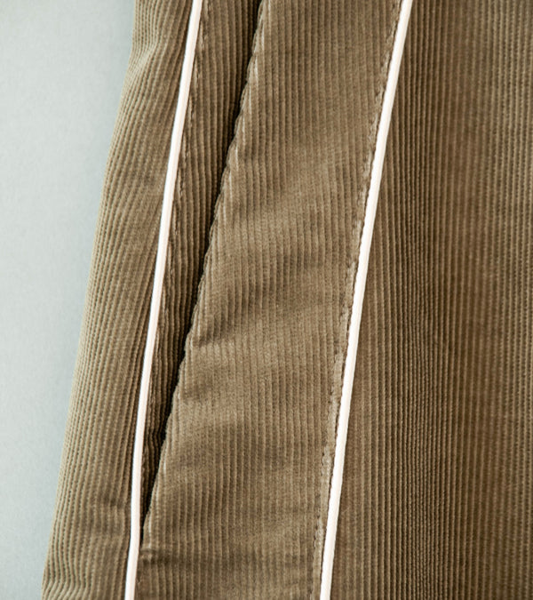 DERRICK 'Cord Transit Trouser' (Taupe Italian Pontoglio Corduroy)