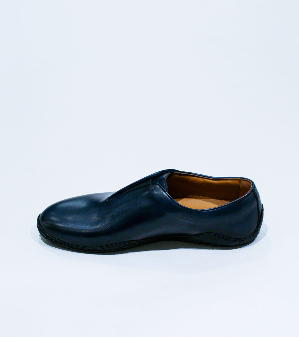 DERRICK 'Oxford Runner' (Midnight Hand Burnished Calf Leather)