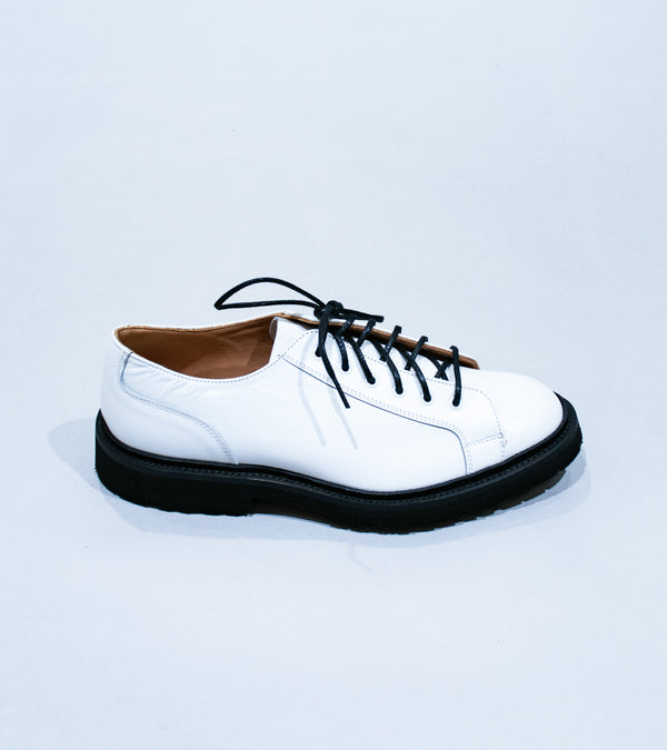 James Coward 'Trickers Monkey Shoe' (White Calf Leather)