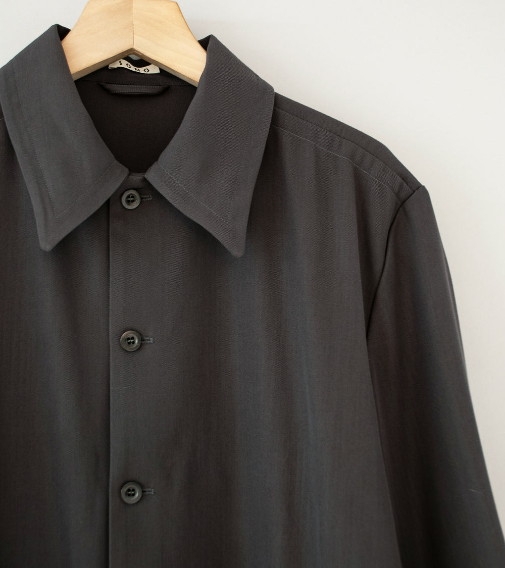 Sono 'Shaka Shirt' (Slate Organic Wool Cotton)