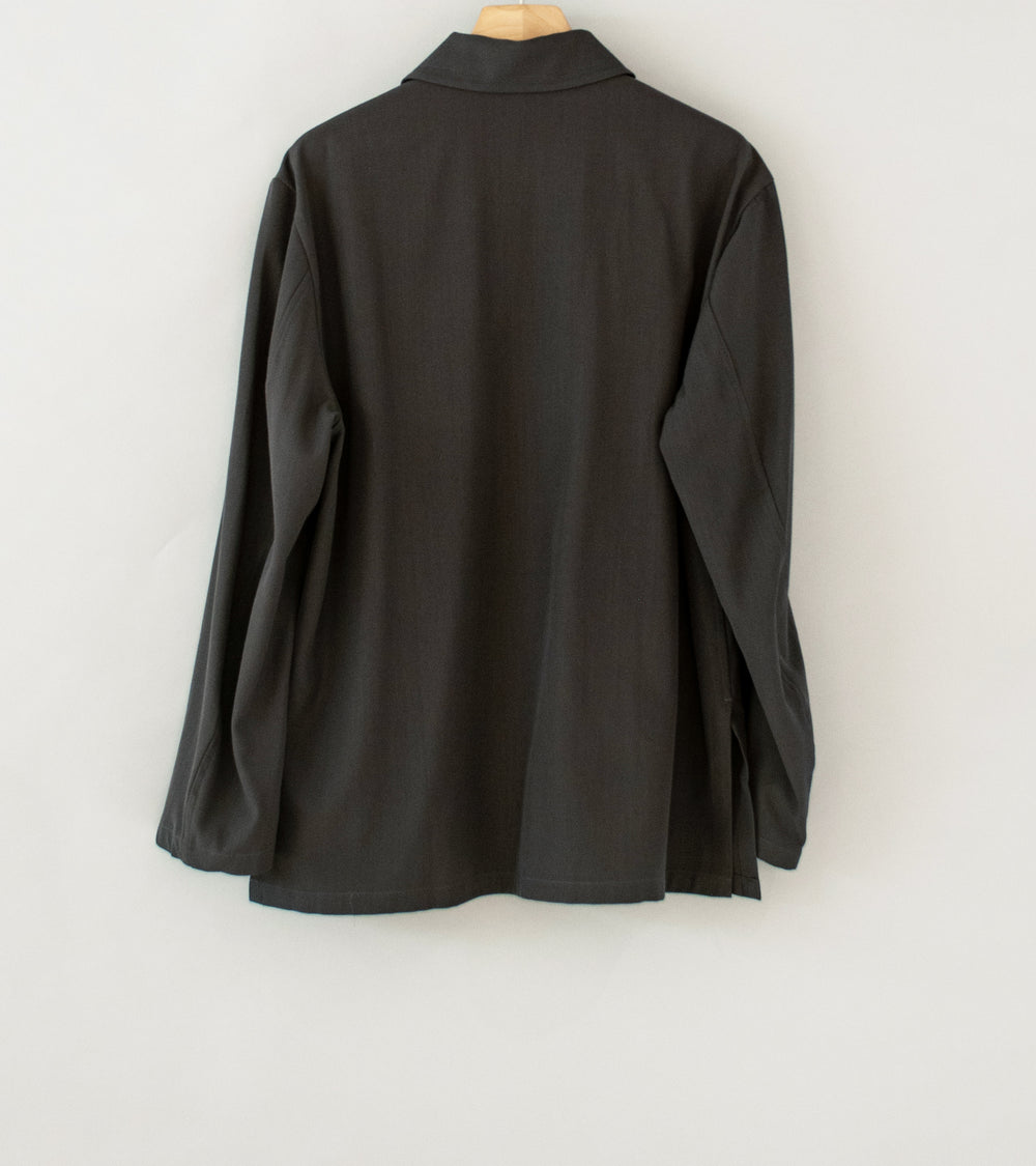 Sono 'Shaka Shirt' (Slate Organic Wool Cotton)