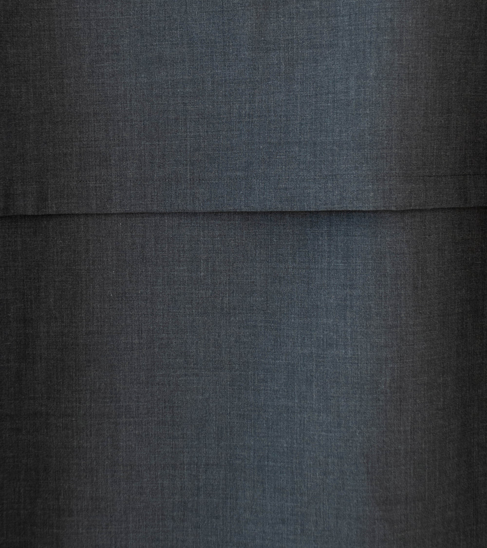 Auralee 'Bonded Tropical Wool Short Coat' (Top Charcoal)