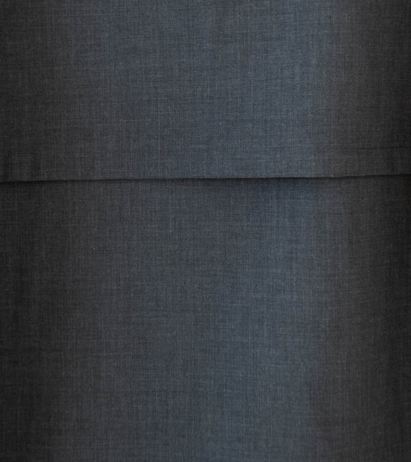 Auralee 'Bonded Tropical Wool Short Coat' (Top Charcoal)