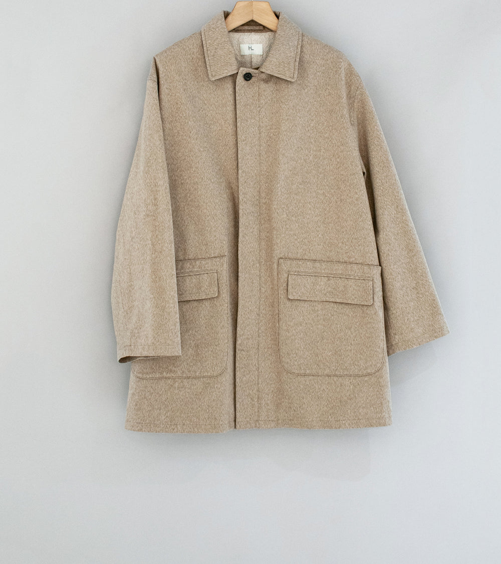 Herill 'Cotton Twill Short Coat' (Beige)