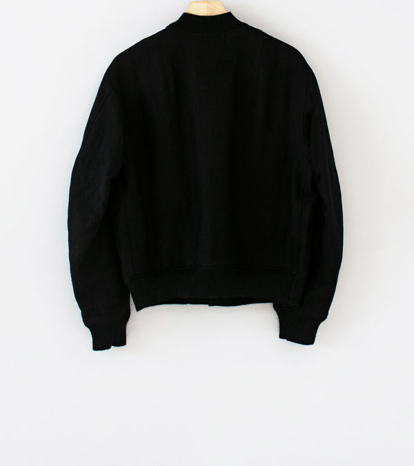 Sono 'Bo Bomber' (Black Linen Wool)
