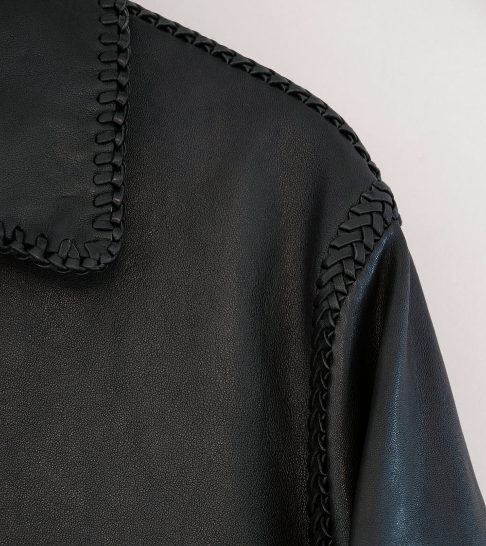 Herill 'Sheep Leather Western Jacket' (Black)