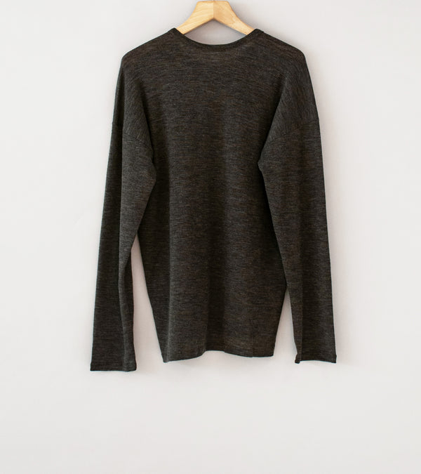 Sono 'Luno Longsleeve' (Charcoal Organic Merino Wool)