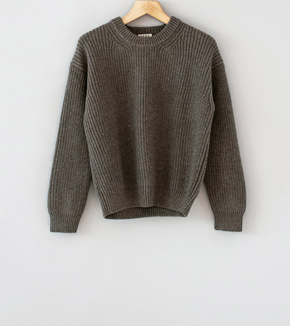 Sono 'Joel Jumper' (Smoke Natural Wool)