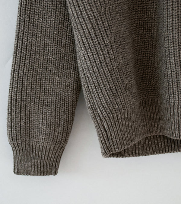 Sono 'Joel Jumper' (Smoke Natural Wool)
