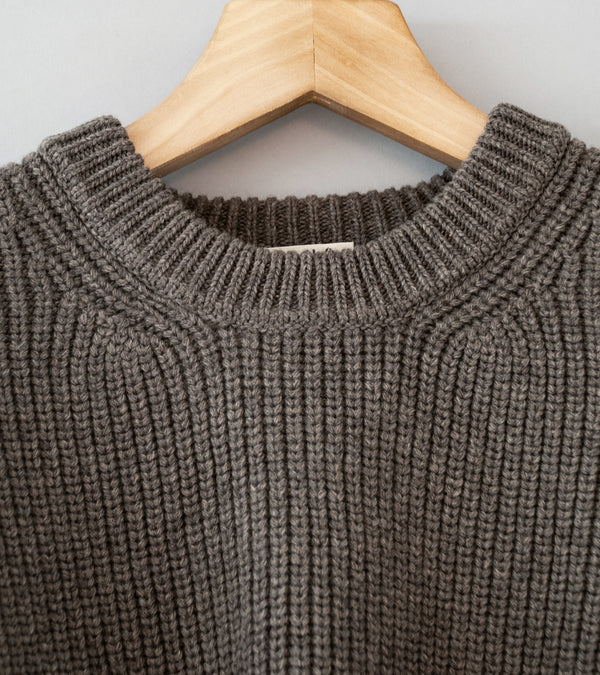 Sono 'Joel Jumper' (Smoke Natural Wool)
