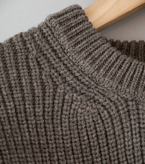 Sono 'Joel Jumper' (Smoke Natural Wool)