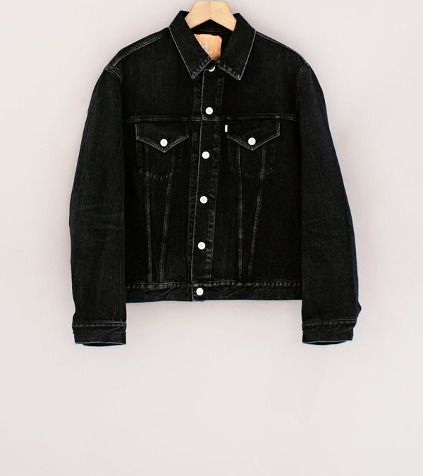 Herill 'HL Denim Jacket' (Black Vintage Worn)