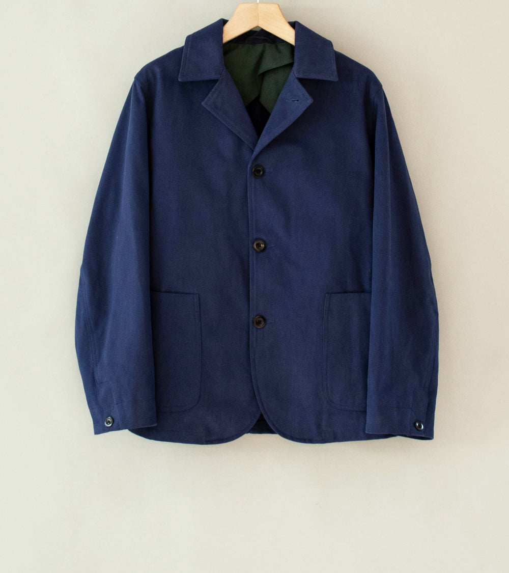 Conkers 'Bruton Blazer' (French Navy Heavy Peached Twill)