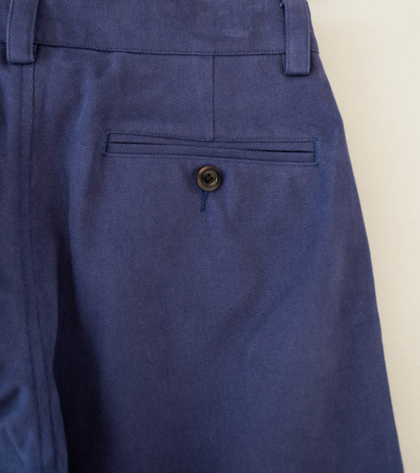 Conkers 'Scots Pant' (French Navy Heavy Peached Cotton)