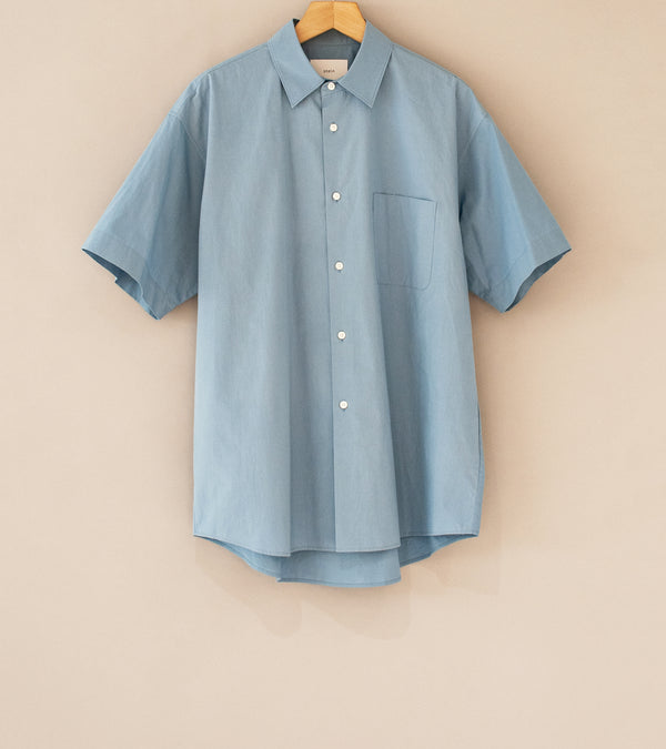 Stein 'Oversized Short Sleeve Shirt' (Blue)