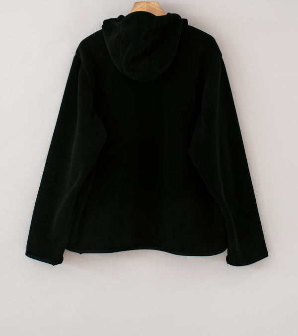 MAN-TLE 'R19 F3 Padding Parka' (Black Recycled Fleece)