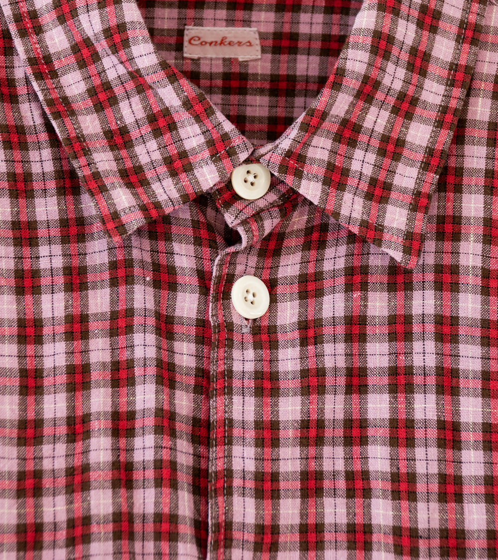 Conkers 'Farmers Shirt' (Sunrise Dishcloth Linen)