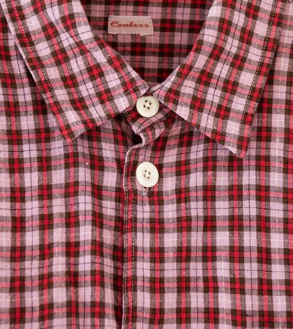 Conkers 'Farmers Shirt' (Sunrise Dishcloth Linen)