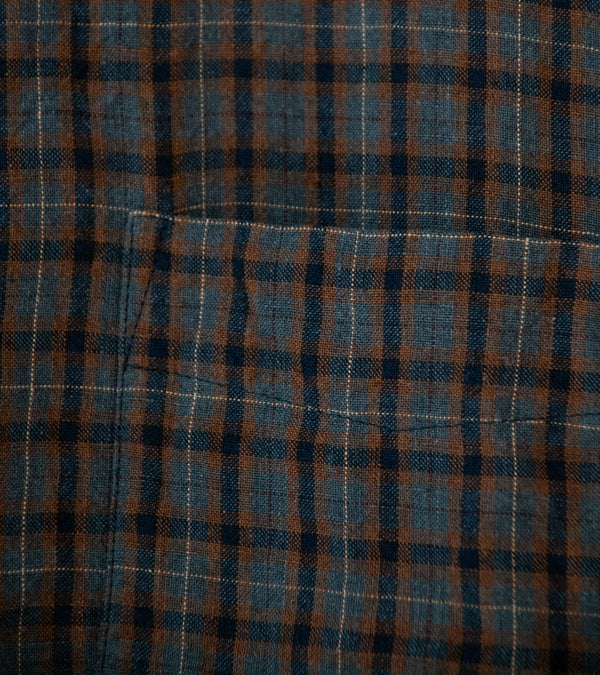 Conkers 'Farmers Shirt' (Dusk Dishcloth Linen)