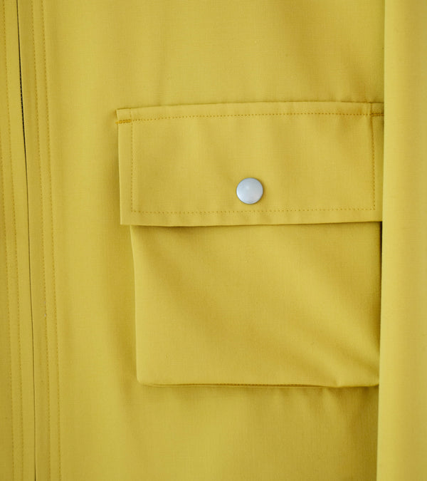 Auralee 'Wool Max Canvas Blouson' (Mustard Yellow)