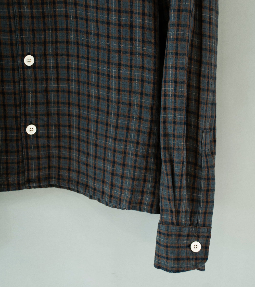 Conkers 'Farmers Shirt' (Dusk Dishcloth Linen)