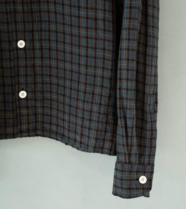 Conkers 'Farmers Shirt' (Dusk Dishcloth Linen)
