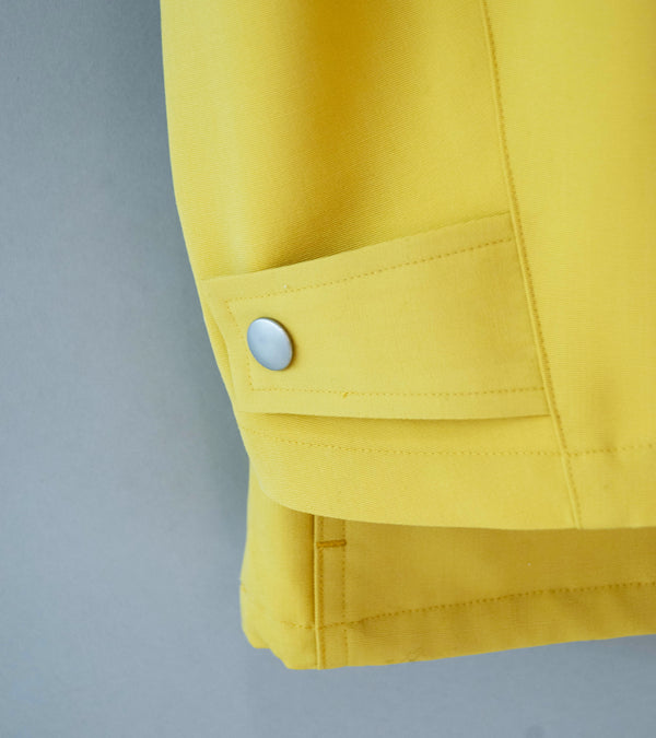 Auralee 'Wool Max Canvas Blouson' (Mustard Yellow)