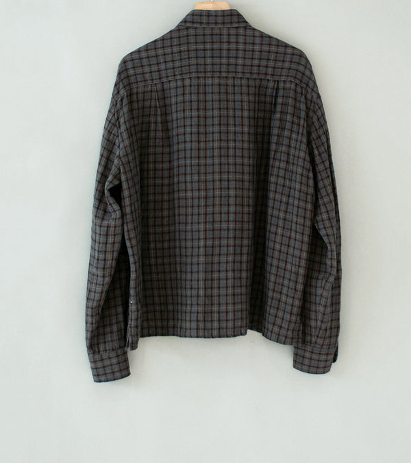 Conkers 'Farmers Shirt' (Dusk Dishcloth Linen)
