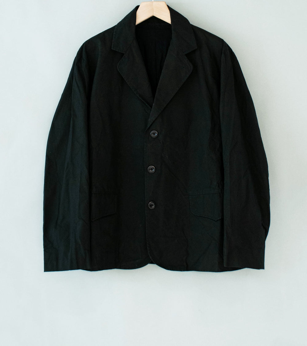 Conkers 'Rambler Blazer' (Black Dry Wax Cotton)