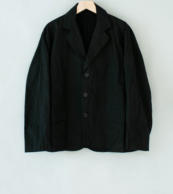 Conkers 'Rambler Blazer' (Black Dry Wax Cotton)