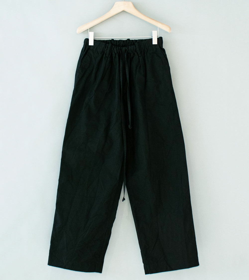 Conkers 'Rambler Trouser' (Black Dry Wax Cotton)