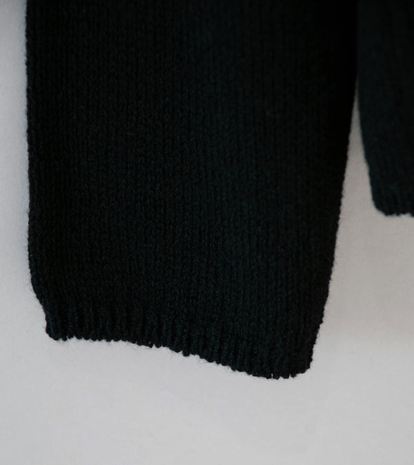 Auralee 'Summer Cashmere Knit P/O' (Black)