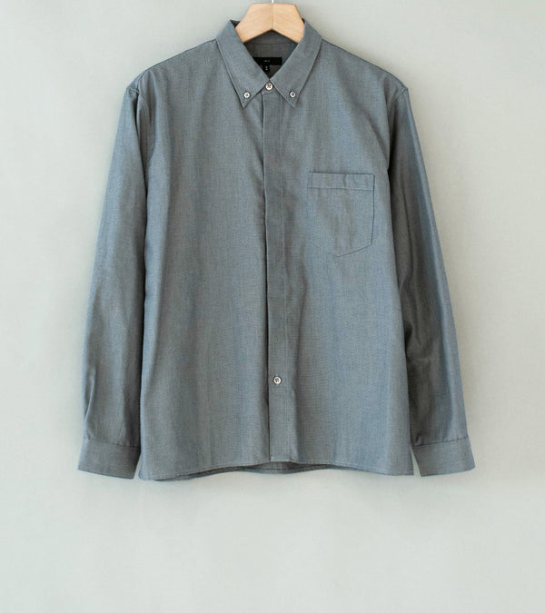Lady White Co 'Cover Button Down' (Grey)