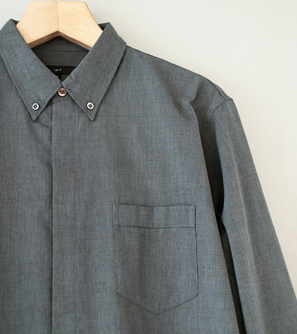Lady White Co 'Cover Button Down' (Coal)