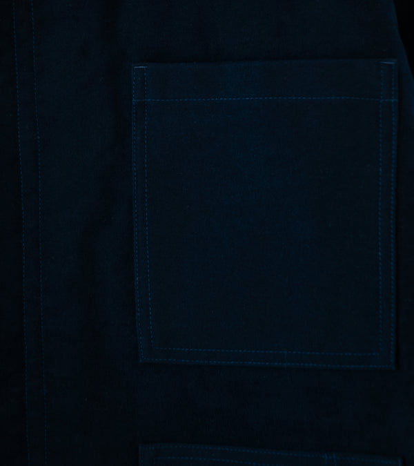 MAN-TLE 'R19 J1 Jebok Coat' (Night Moleskin)