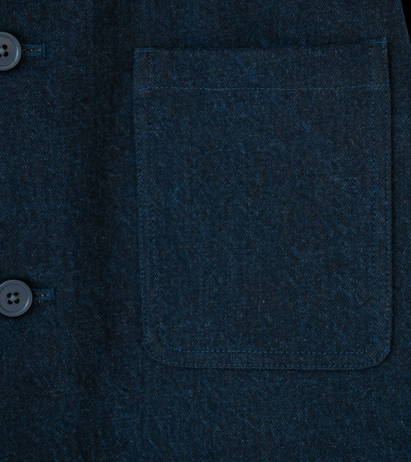 MAN-TLE 'R20 J2 Jebok Jacket' (Blue Sumi Organic Denim)