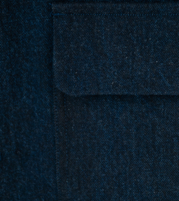 MAN-TLE 'R20 J2 Jebok Jacket' (Blue Sumi Organic Denim)