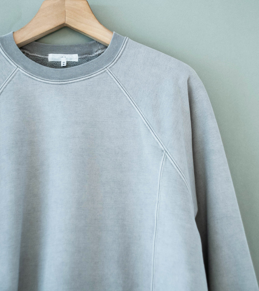 Lady White Co 'Heavy Gusset Crewneck' (Pigment Chalk)