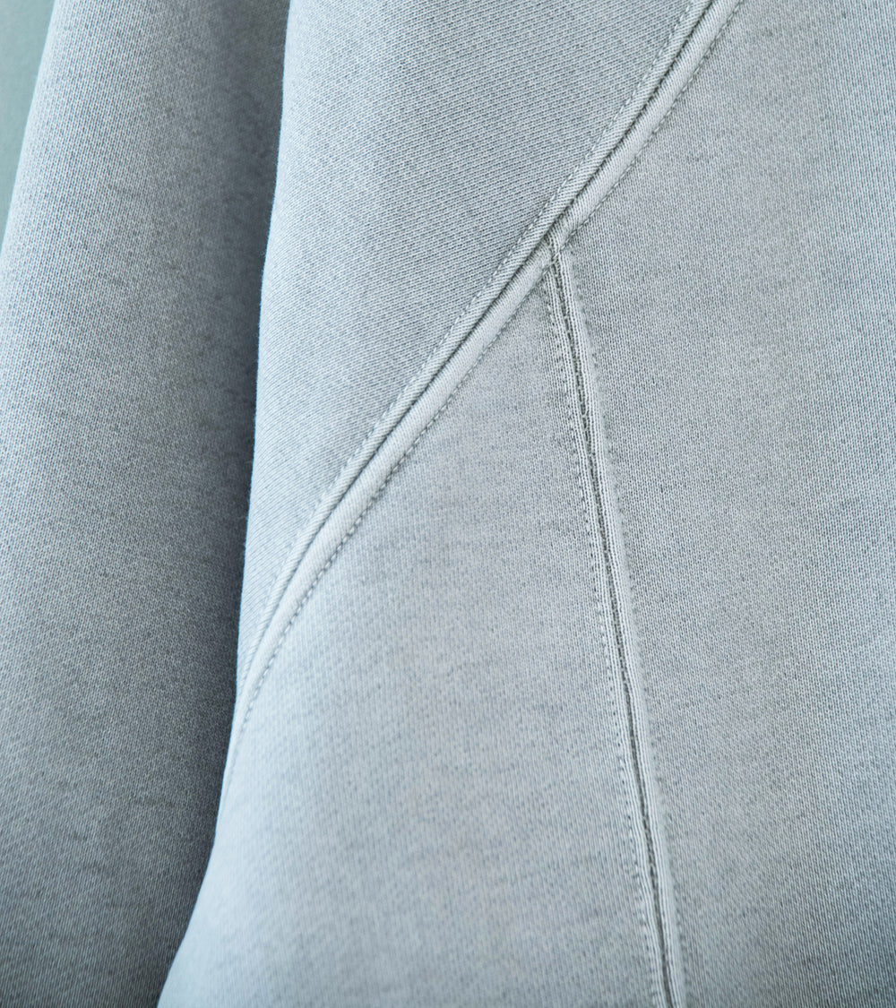 Lady White Co 'Heavy Gusset Crewneck' (Pigment Chalk)