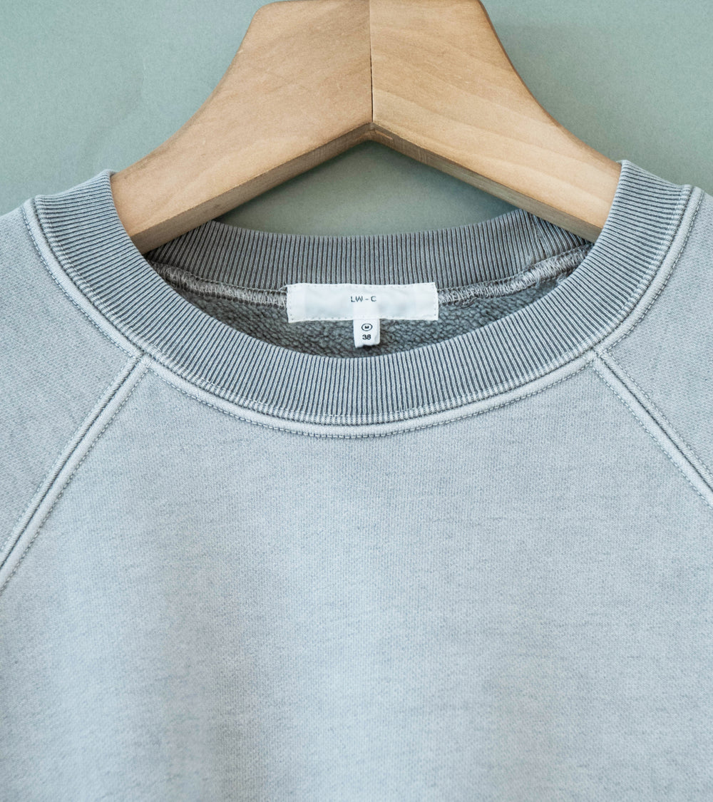 Lady White Co 'Heavy Gusset Crewneck' (Pigment Chalk)