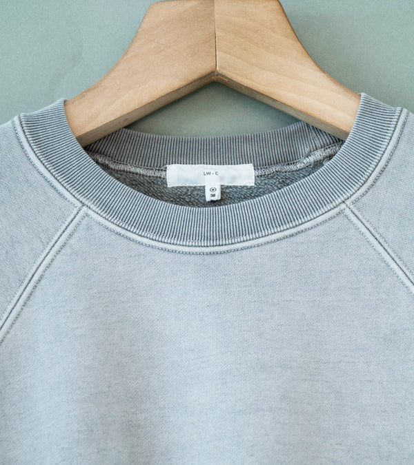 Lady White Co 'Heavy Gusset Crewneck' (Pigment Chalk)